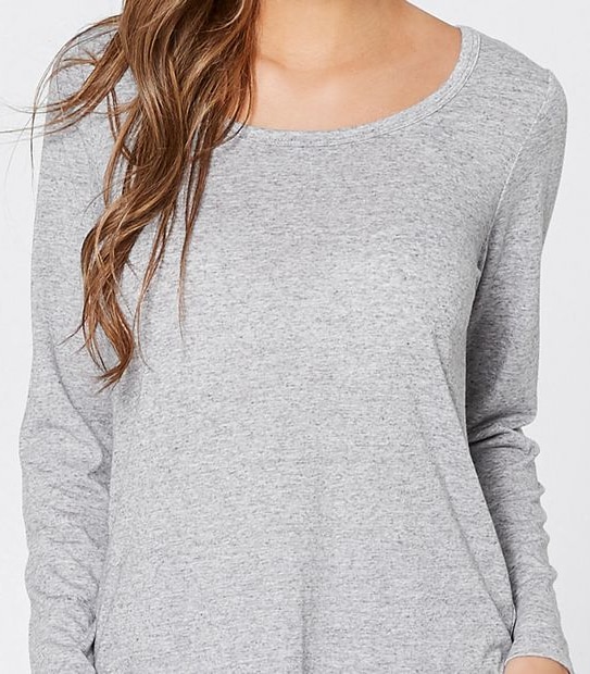Dannii Minogue Petites Long Sleeve Jersey T-Shirt 3 of 3