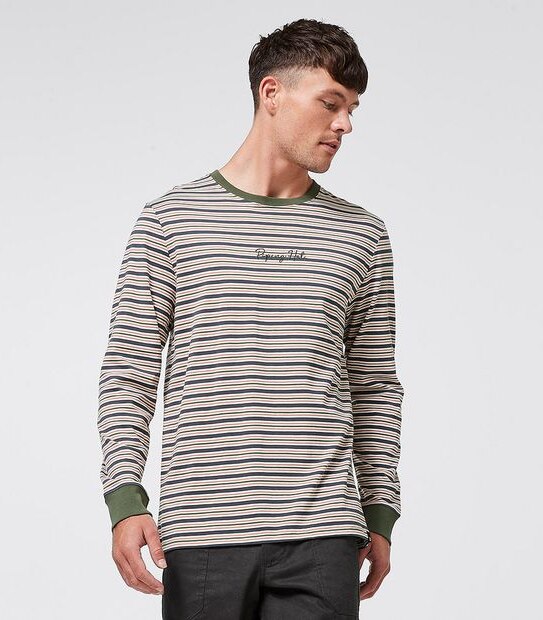 Piping Hot Wave Surf T-Shirt - Multi Stripe