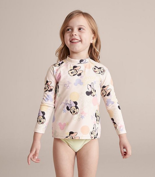 2 Piece Disney Minnie Mouse Swim Set