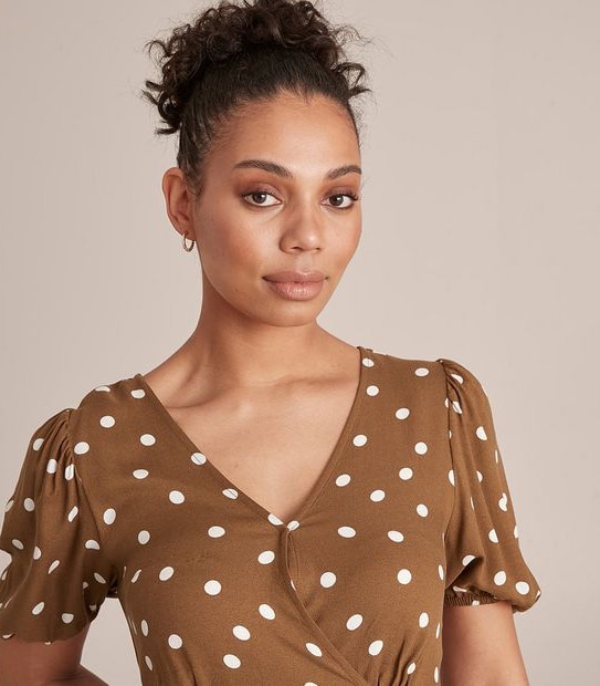 Lily Loves Wrap Front Mini Dress Target Australia