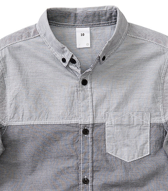 Boys' Long Sleeve Stripe Shirt