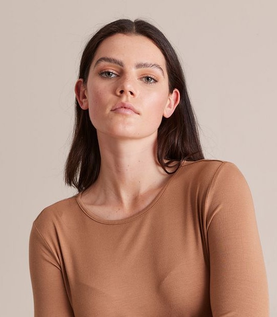 Preview Wide Crew Neck Top