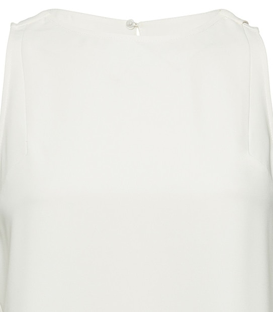 Luxe Sleeveless Top - White