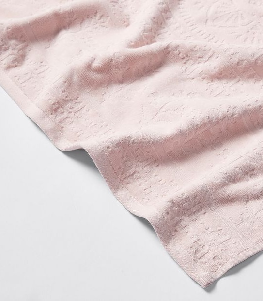 Elisa Velour Pattern Bath Towel