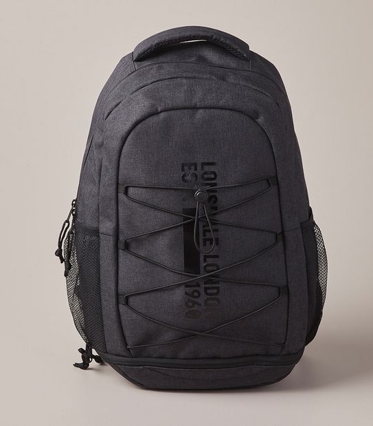 Lonsdale London Walthamstow Backpack - Charcoal/Black