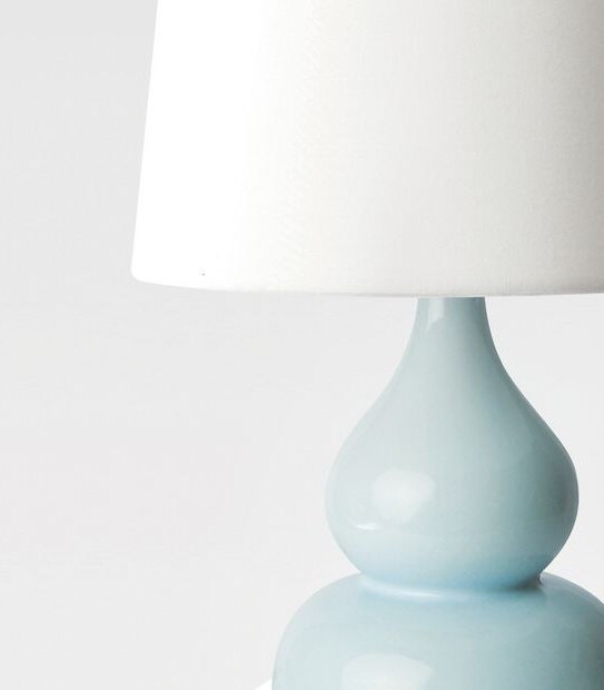 Mirabella Casa Fleur Table Lamp Light Blue I004569