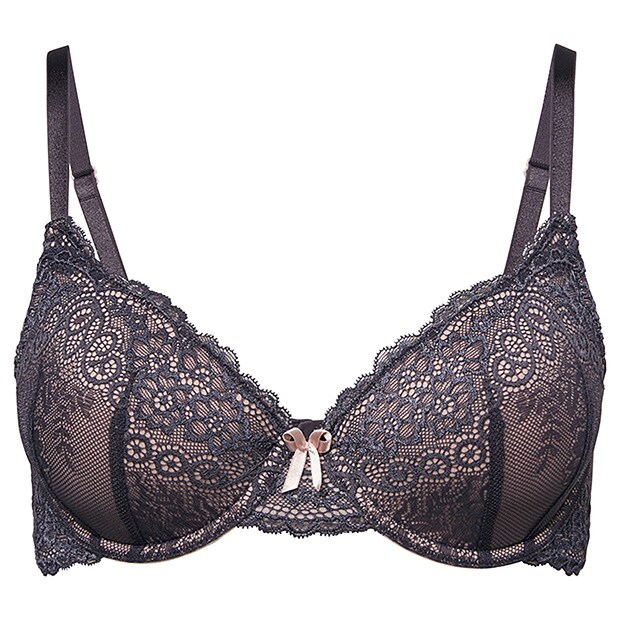 Everyday Lace Underwire Bra Grey, Style:CN1535GW Everyday Lace Underwire Bra Grey, Style:CN1535GW