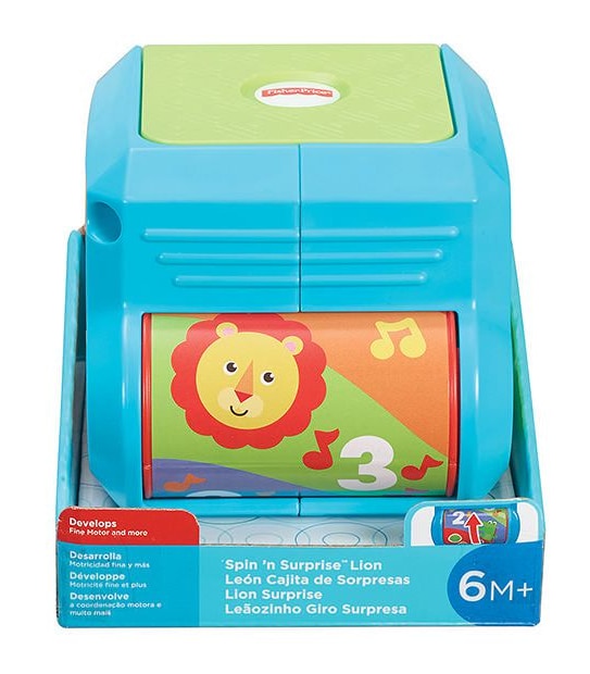 Fisher-Price Spin 'n Surprise Lion