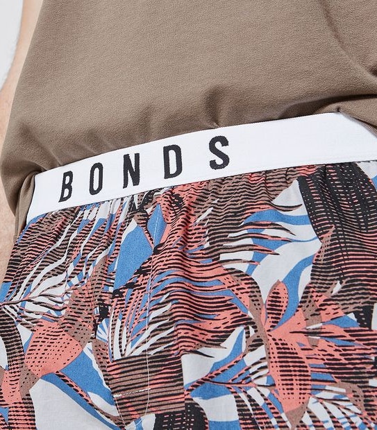 Bonds Woven Sleep Boxer Shorts - Paradise