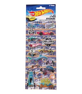 Hot Wheels 3 Pack Puffy Sticker Set