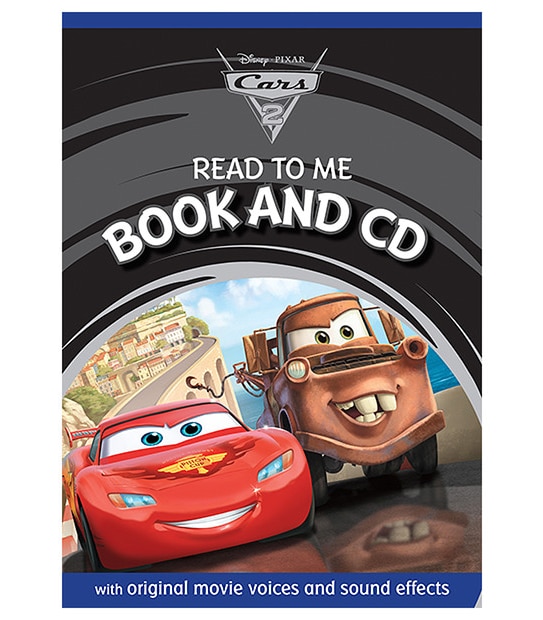 Disney Cars 2 Read To Me Book + CD