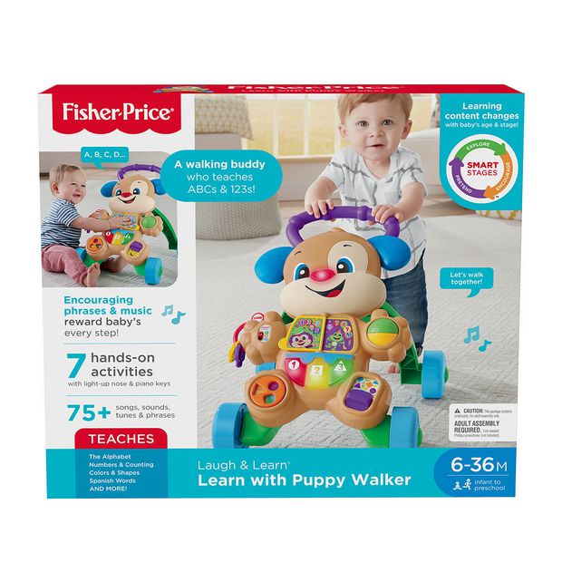 fisher price learn with puppy walker