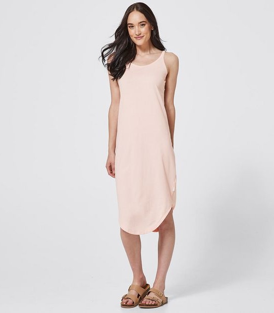 Piping Hot Scoop Midi Dress