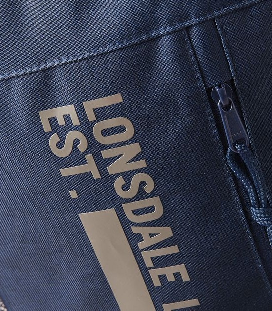 Lonsdale London Walthamstow Backpack - Navy Blue