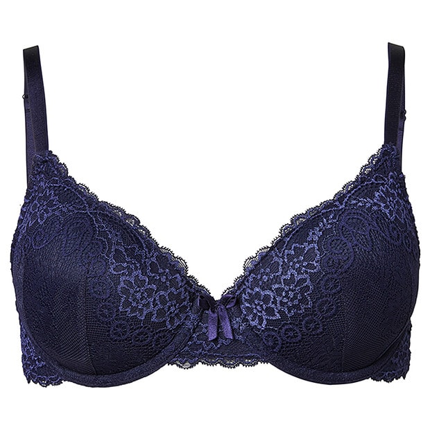 Everyday Lace Underwire Bra Peacoat, StyleCN1535GW Target Australia