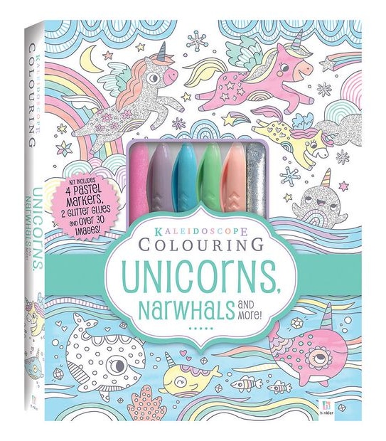 Kaleidoscope Pastel Unicorns