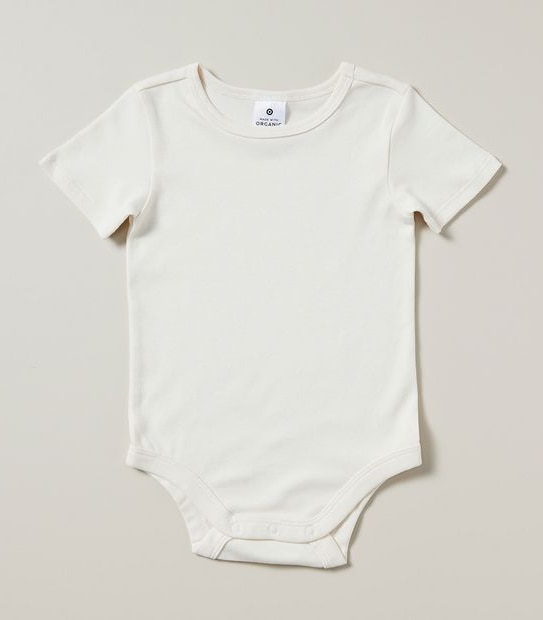 3 Pack Baby Organic Cotton Bodysuits