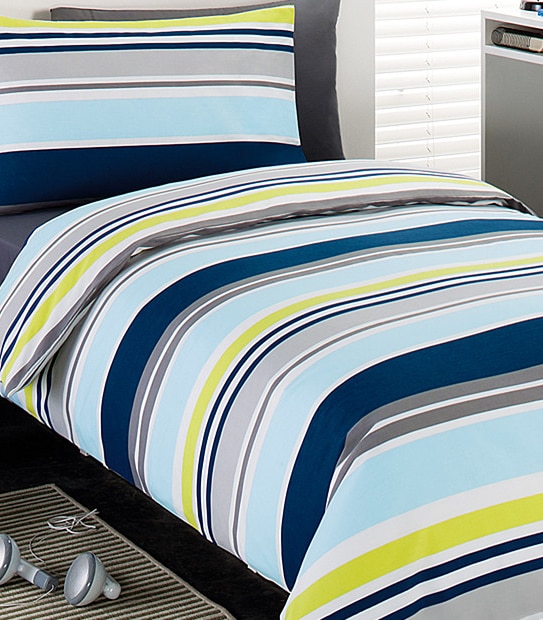 Jacob Stripe Quilt Cover Set