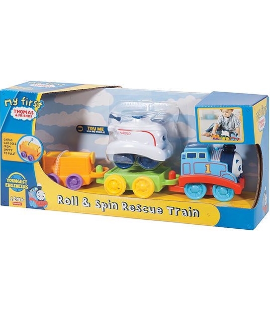 Fisher-Price My First Thomas & Friends&trade; Roll & Spin Rescue Train