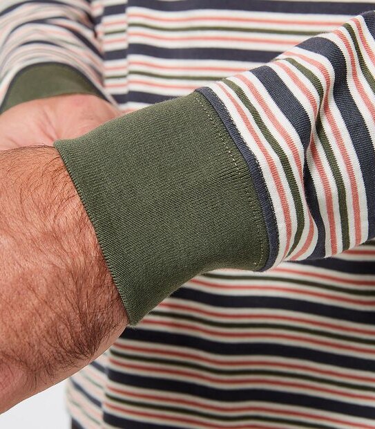Piping Hot Wave Surf T-Shirt - Multi Stripe