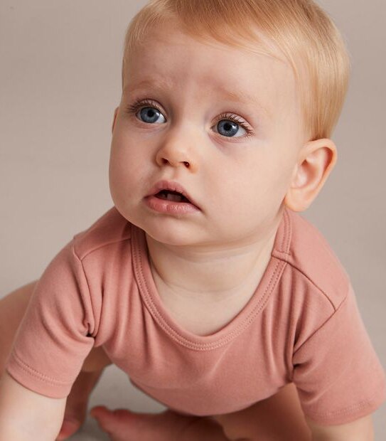 3 Pack Baby Organic Cotton Bodysuits