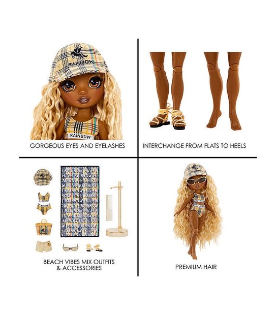 Rainbow High Pacific Coast Fashion Doll - Assorted*