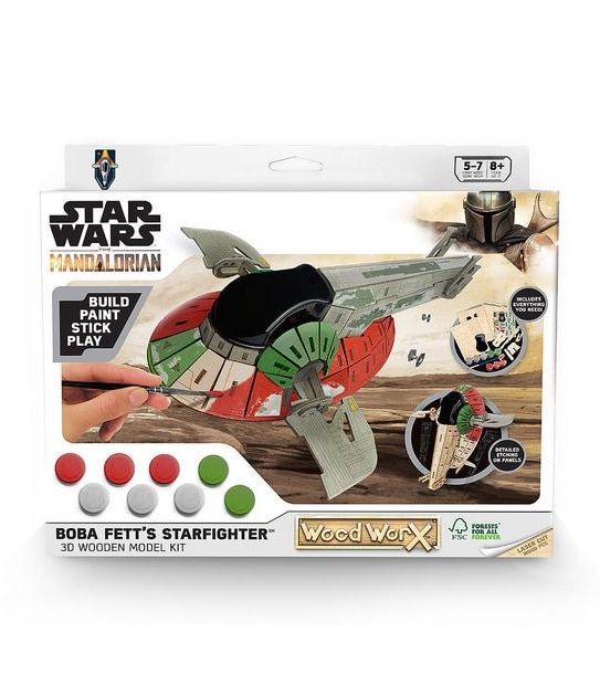 Wood Worx Star Wars - Boba Fett's Starfighter