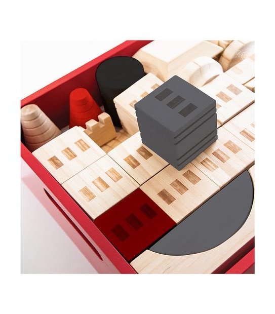FAO Schwarz - Toy Wood Blocks 60 Piece