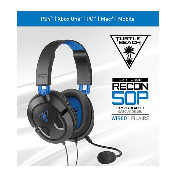 TURTLE BEACH® RECON 50P Gaming Headset PS4 Target Australia