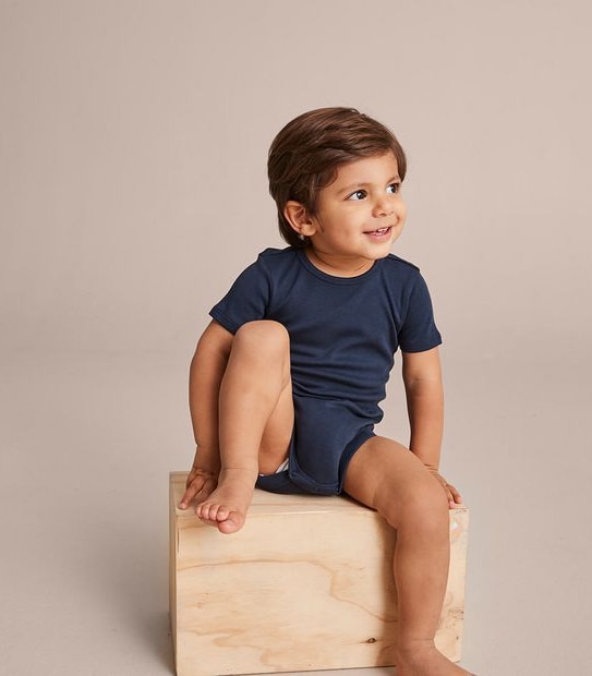 3 Pack Baby Organic Cotton Bodysuits