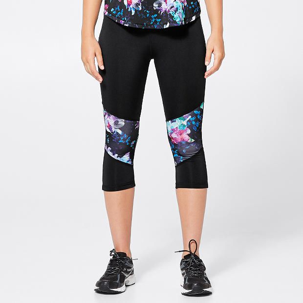 Active 3/4 Floral Leggings | Target Australia