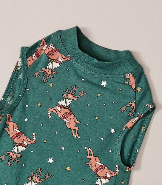 Family Matching Christmas Reindeer Dog Pyjamas