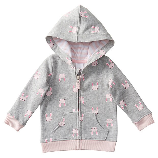 Bunny Print Hoodie