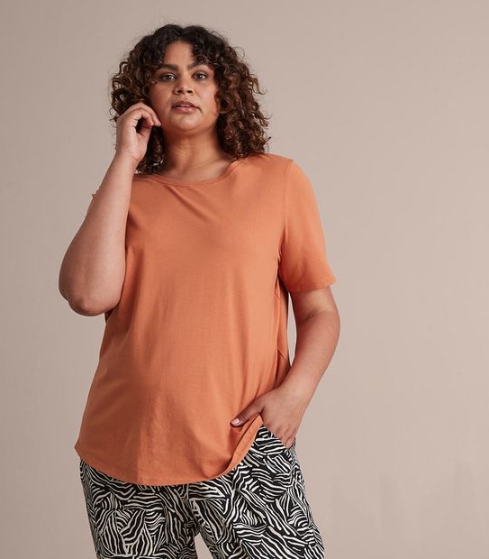 Curve Organic Cotton T-Shirt