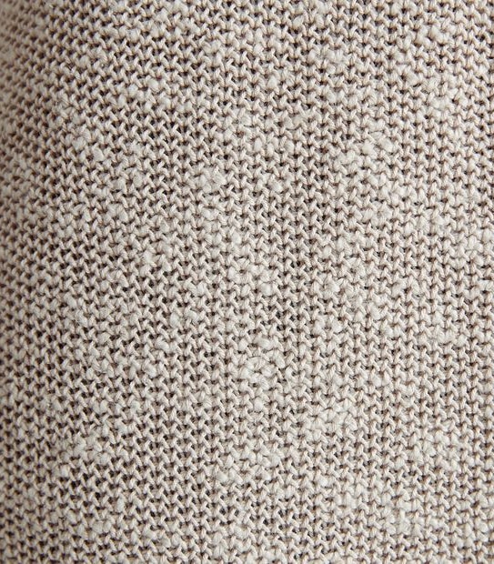Linen Blend Sleeveless Cardigan