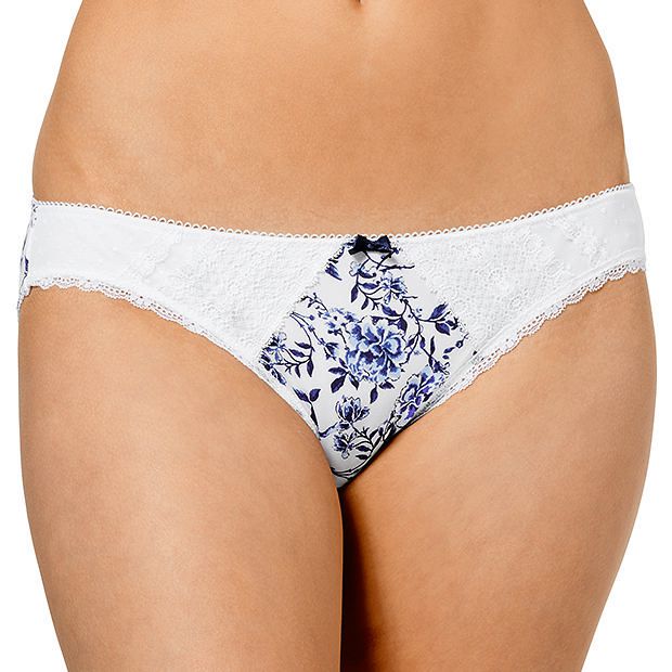 Lily Loves China White Bikini Briefs Lily Loves China White Bikini Briefs