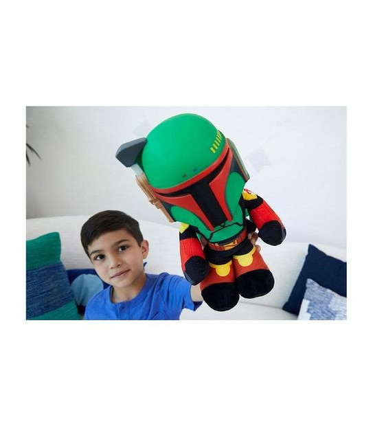 Star Wars Rocket Launching Boba Fett Feature Plush