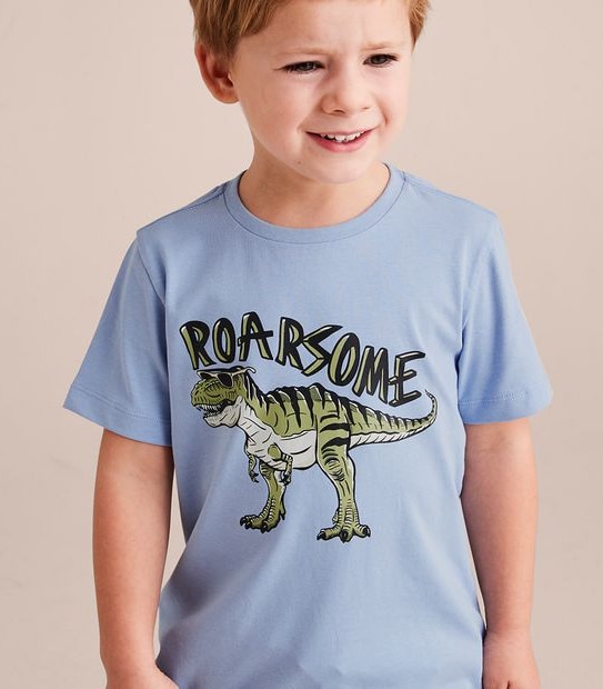Organic Cotton Print T-shirt 1 of 5