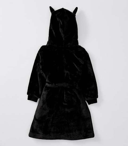 Batman Hooded Dressing Gown - Black
