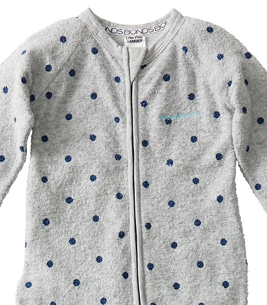 Bonds Poodlette Wondersuit - Grey Spot