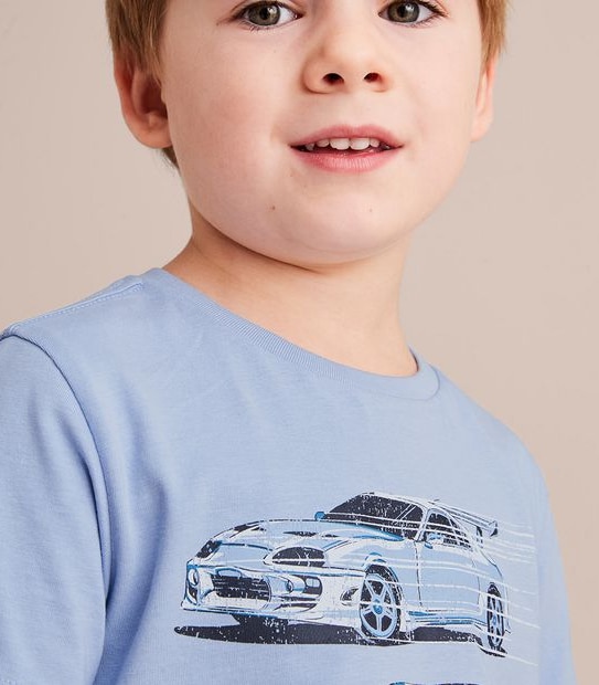 Organic Cotton Print T-shirt