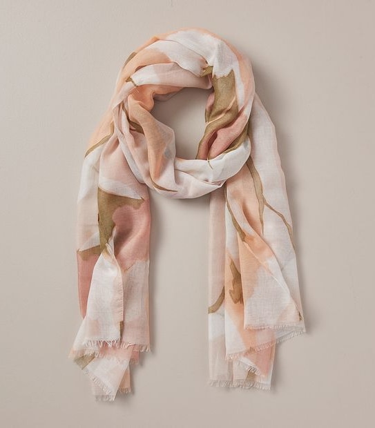 Lightweight Woven Scarf - Abstract