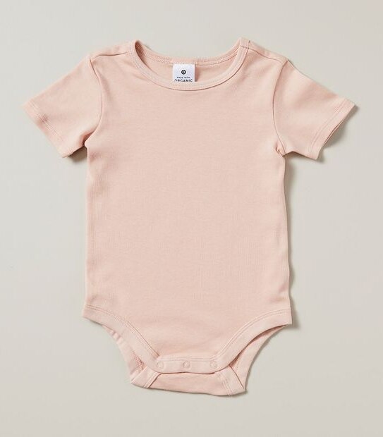 3 Pack Baby Organic Cotton Bodysuits