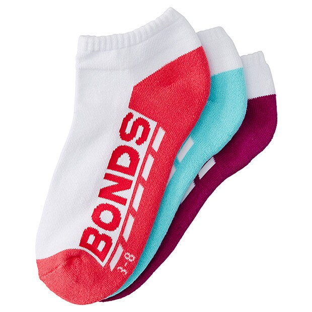 Bonds 3 Pack Women's Low Cut Socks Bonds 3 Pack Women's Low Cut Socks