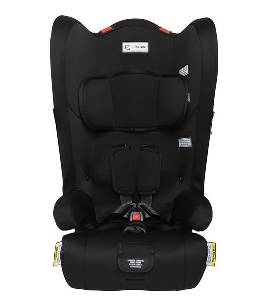 InfaSecure Roamer II Convertible Booster Seat - Black - 6 Months to 8 years
