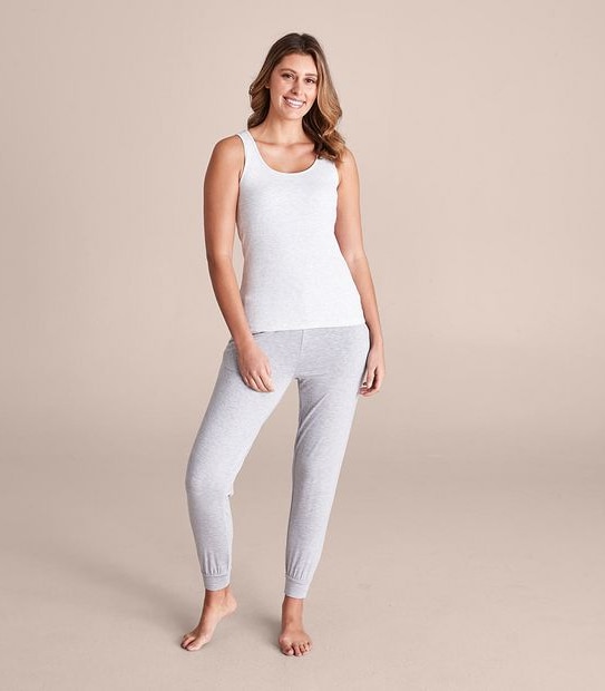 Target Sleep Singlet with Shelf Bra - Grey