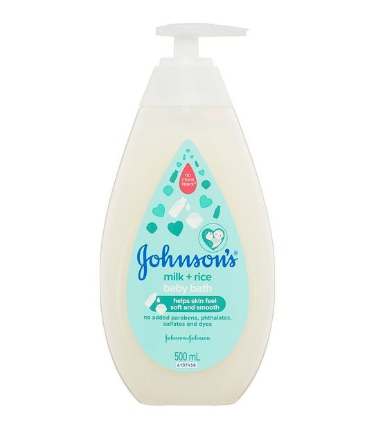 Johnson's Baby Bath Milk + Rice 500mL