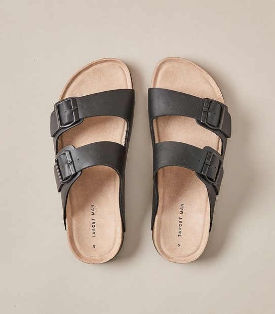 Mens Simon Moulded Cork Sandals