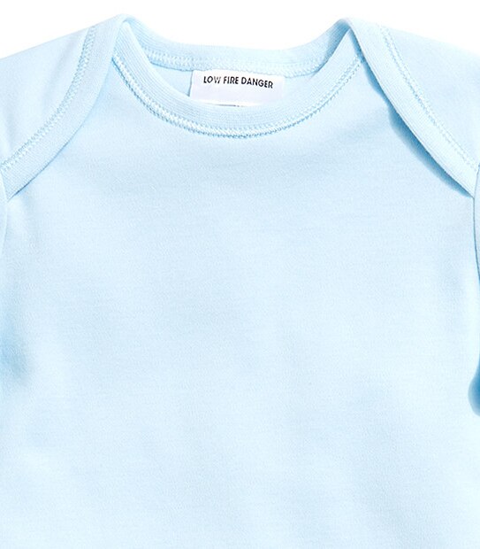 Long Sleeve Bodysuit - Ice Blue 2 of 2