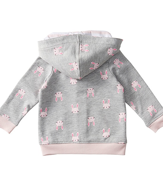 Bunny Print Hoodie